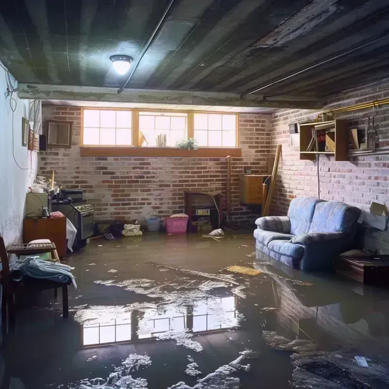 Flooded Basement Cleanup in Bottineau County, ND